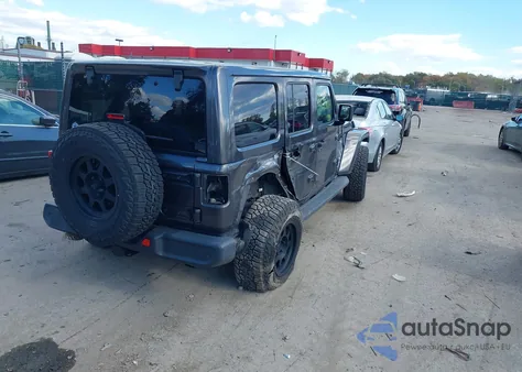 2018 Jeep Wrangler Unlimited Sahara 4X4 from USA, damaged, VIN 1C4HJXEN5JW221735
